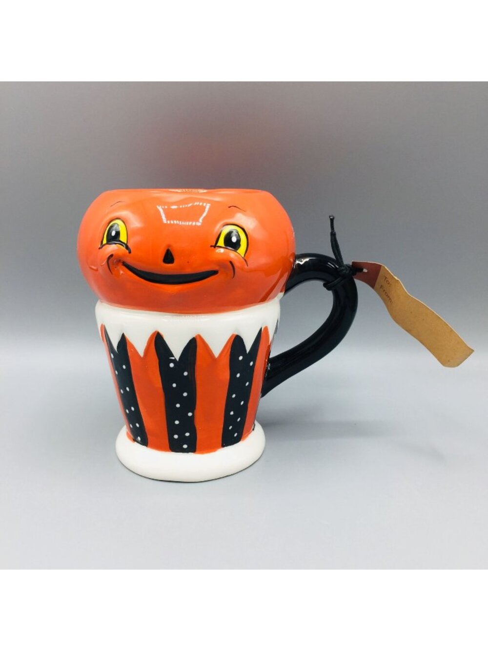 Johanna Parker Pumpkin Head Carnival Cottage Mug